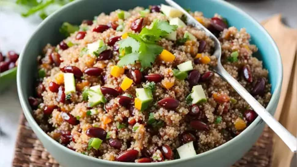 Quinoa and Rajma Salad