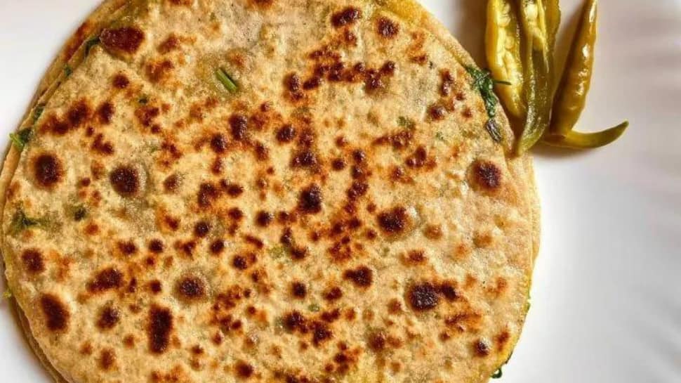 Stuffed Methi Paratha