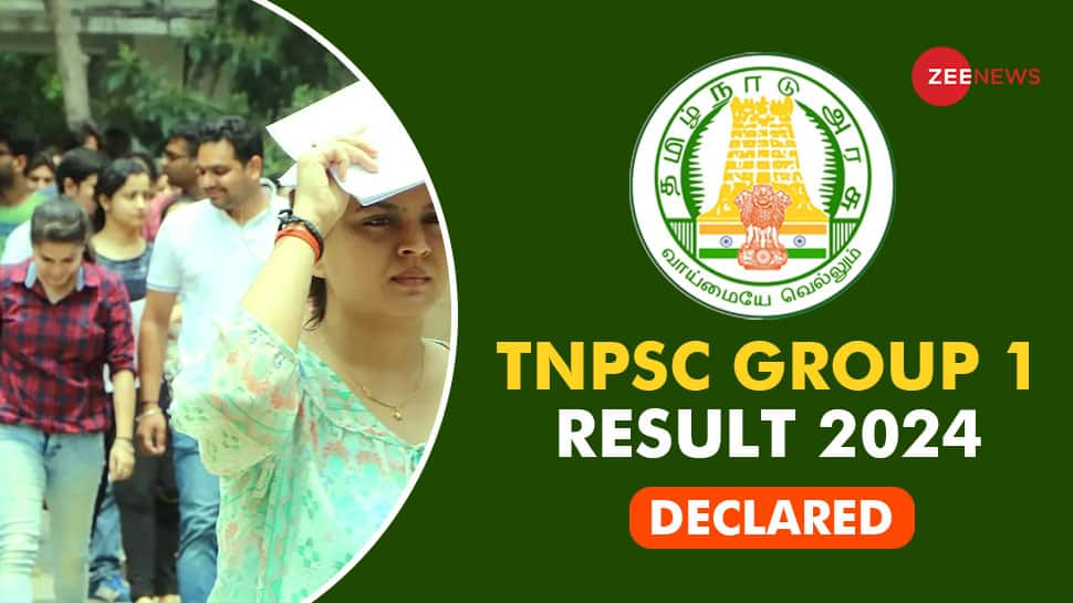 TNPSC Group 1 Result 2024 Released At tnpsc.gov.in- Check Steps To Download Here