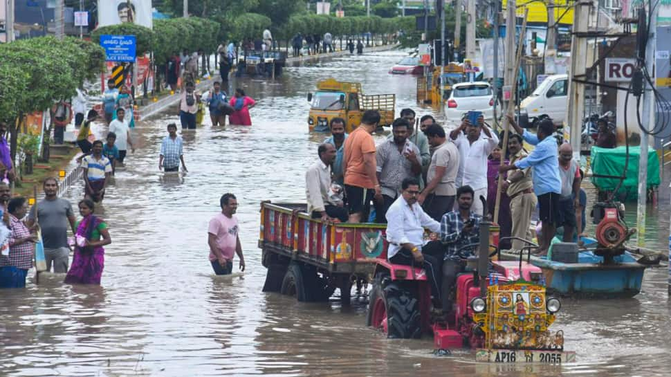 Death Toll Rises To 33 As Torrential Rains Ravage Andhra Pradesh And Telangana 