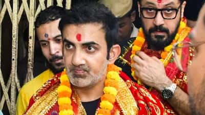 Gautam Gambhir Visits Iconic Temple