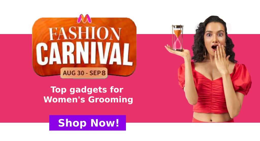 Myntra Fashion Carnival Sale 2024: Top gadgets for Women&#039;s Grooming