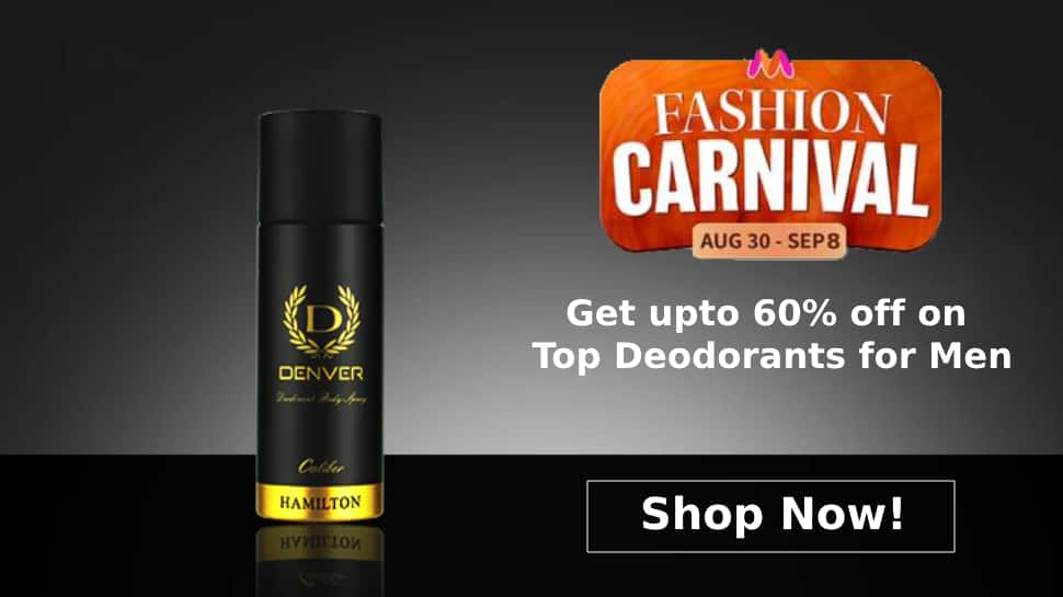  Myntra Fashion Carnival Sale Live: Get upto 60% off on Top Deodorants for Men