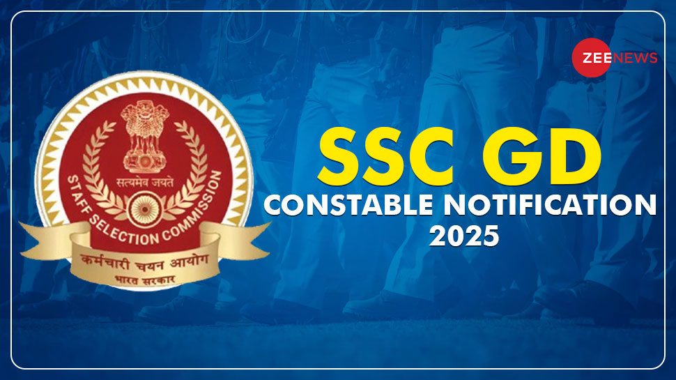 Ssc File SSC GD Constable Recruitment 2025 Registration Begins For More Than ...