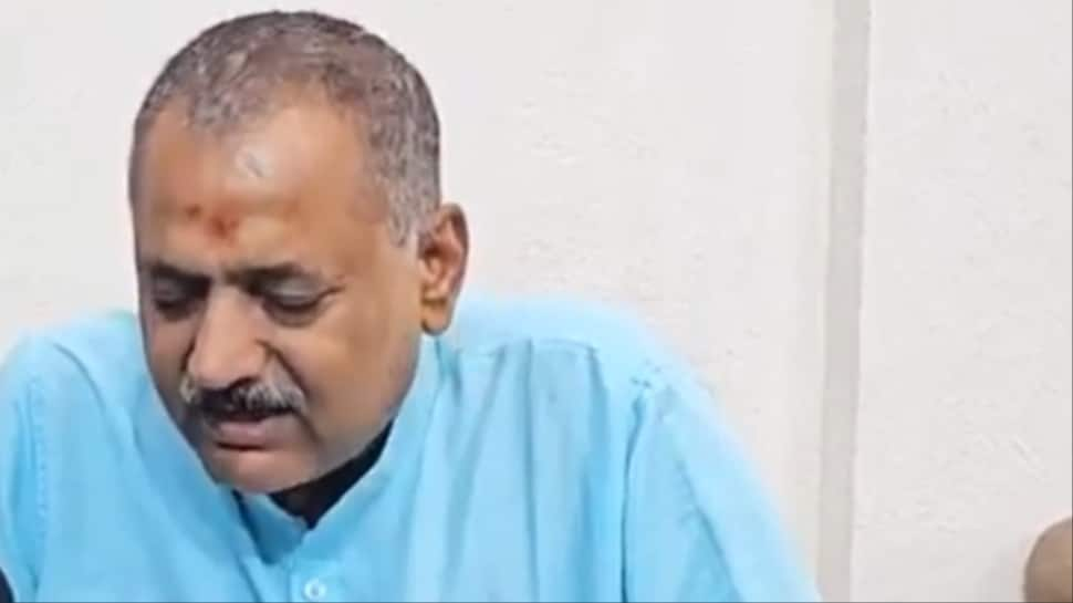 Denied Haryana Polls Ticket, Ex- BJP MLA Cries Hysterically On Camera | VIDEO