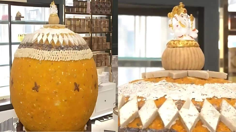 You Won’t Believe What This Kolkata Sweet Shop Made For Ganesh Chaturthi, Weighs THIS Much!