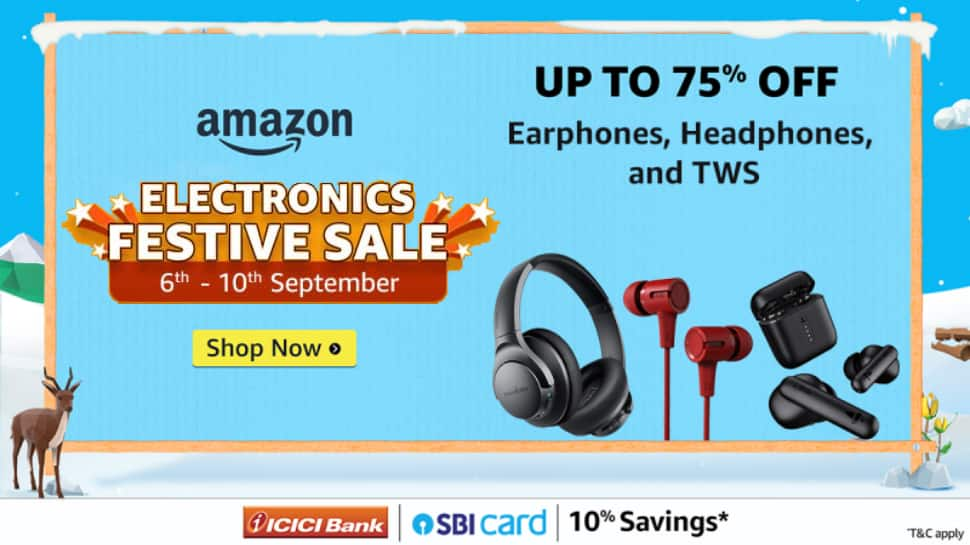 Amazon&#039;s Electronic Festive Sale 2024: Buy the Latest Launched Wireless Earbuds