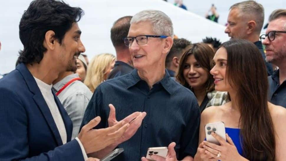 Aditi Rao Hydari And Siddharth Share An &#039;Unforgettable&#039; Moment With Apple CEO Tim Cook 