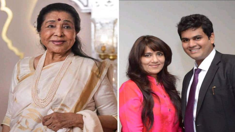 Rachana Shah & Rhythm Wagholikar Wishing Asha Bhosle: A Timeless Icon of Youth and Genius”