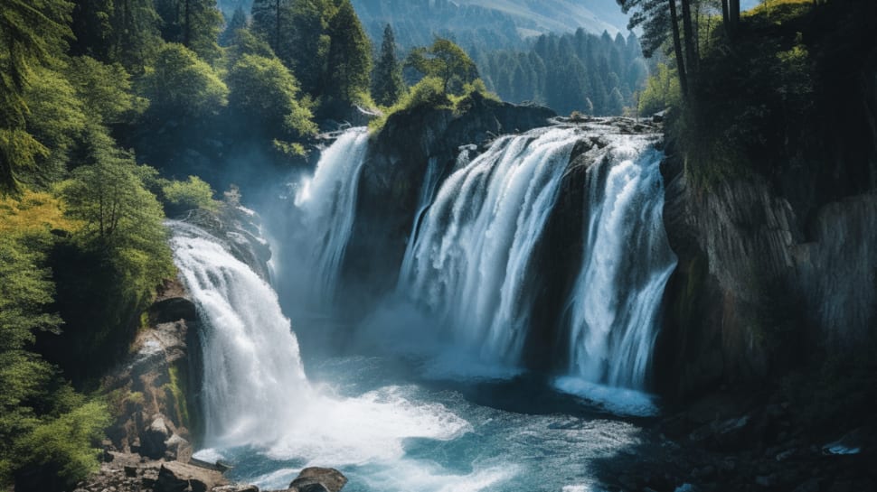 Noori Chamb Waterfall