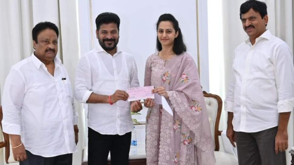 Politician Nandamuri Balakrishna And Daughter Contribute Rs 1 Crore To Flood Relief Efforts In Andhra Pradesh And Telangana