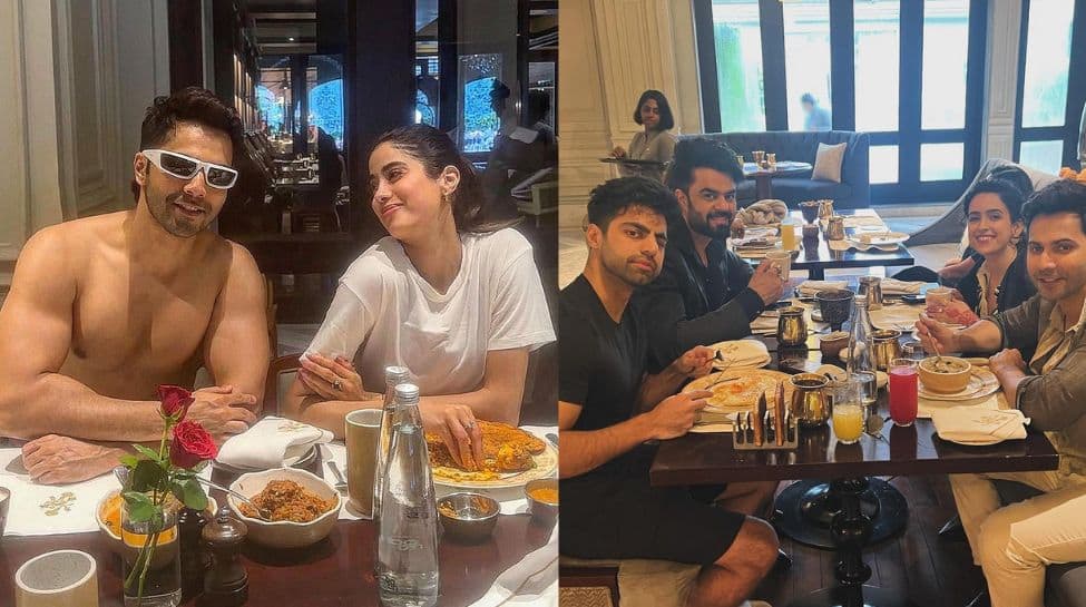 Varun Shares BTS Breakfast Moments With Janhvi, Sanya And Maniesh Paul From &#039;Sunny Sanskari Ki Tulsi Kumari&#039;