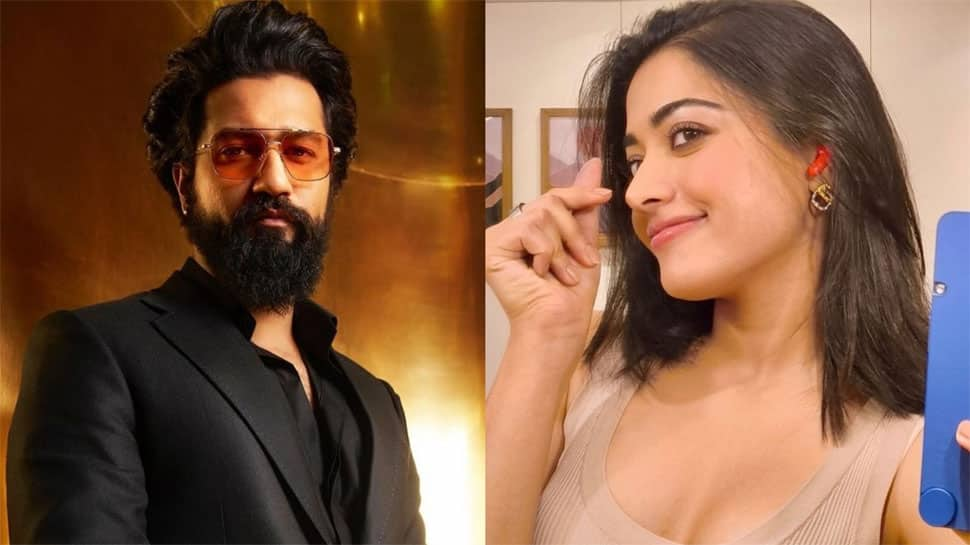 Vicky Kaushal and Rashmika Mandanna in Chhaava