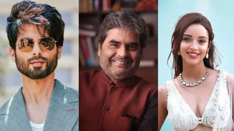 Shahid Kapoor and Tripti Dimri in Vishal Bhardwaj's Untitled Film