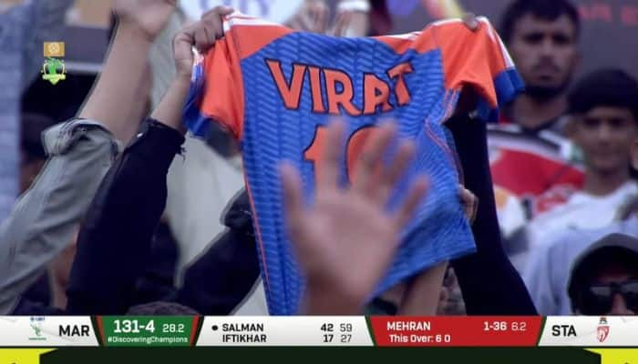 Virat Kohli's India Jersey Spotted At Babar Azam's Home Ground, Video Goes Viral From Pakistan's Champions Cup 2024