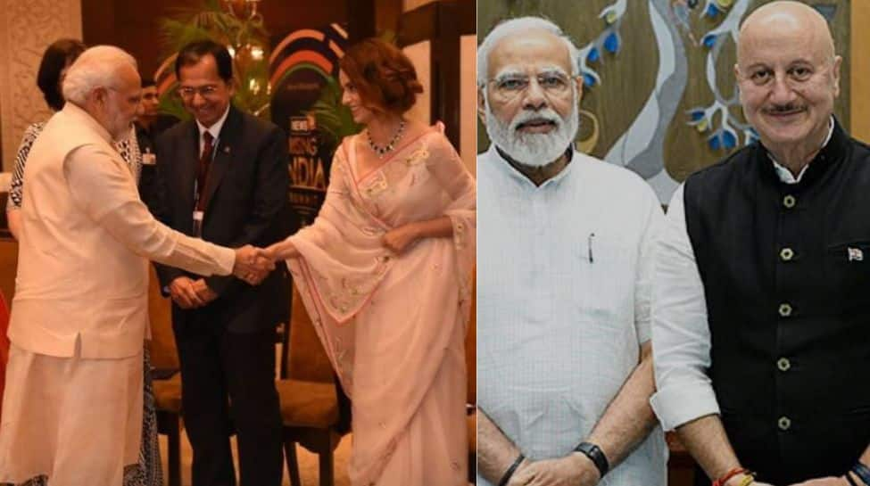 PM Modi Turns 74, Receives Heartfelt Birthday Wishes From Anupam Kher And Kangana Ranaut