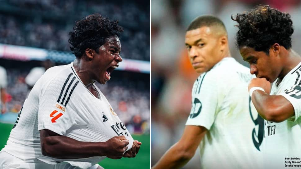 UCL, UEFA Champions League, WATCH: Real Madrid Star Kylian Mbappe's Reaction To Endrick's Late Goal Against VfB Stuttgart Goes Viral