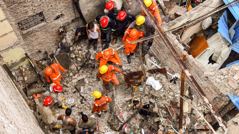 Four Dead, 14 Injured In Karol Bagh Building Collapse, BJP MP Bansuri Swaraj Blames Delhi&#039;s AAP Govt