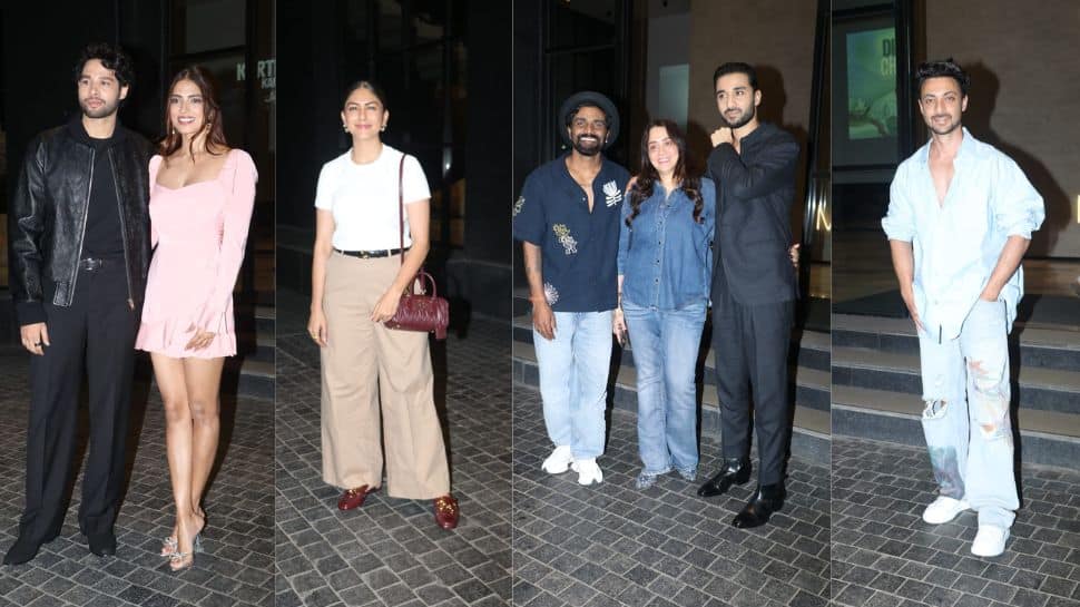 Mrunal Thakur, Guneet Monga, And Other Celebs Attend The Screening Of Excel Entertainment's Yudhra In Mumbai