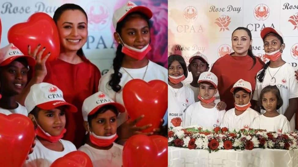 Rani Mukerji Celebrates World Rose Day With Kids Battling Cancer: ‘More Celebrities Should Support Such Initiatives’