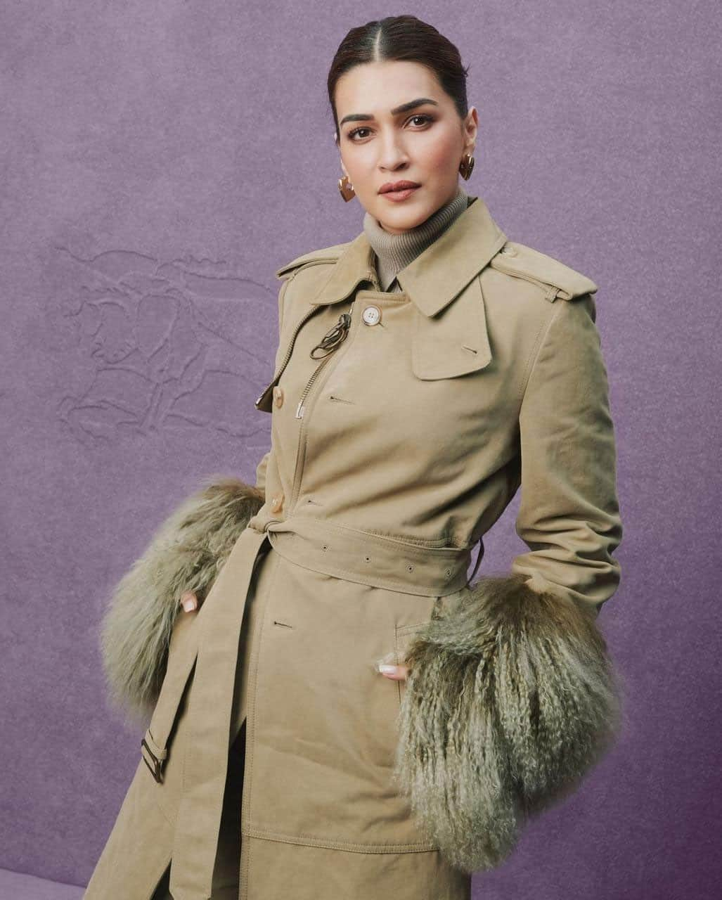 Kriti Sanon In A Trenchcoat