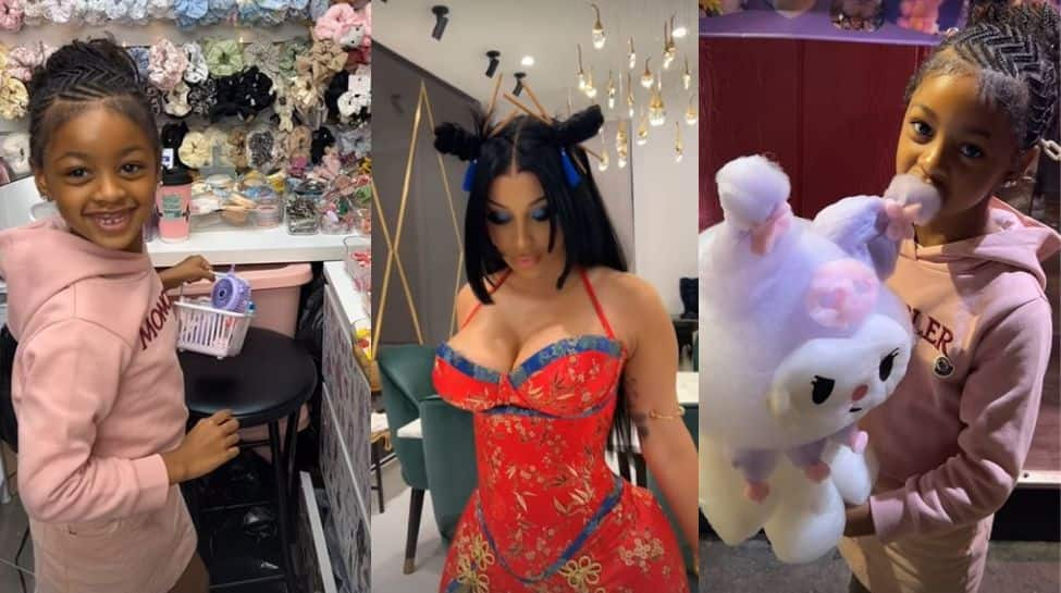 Cardi B Treats Kids Kulture And Wave To Adorable Shopping Trip, Shares Sweet Moments 