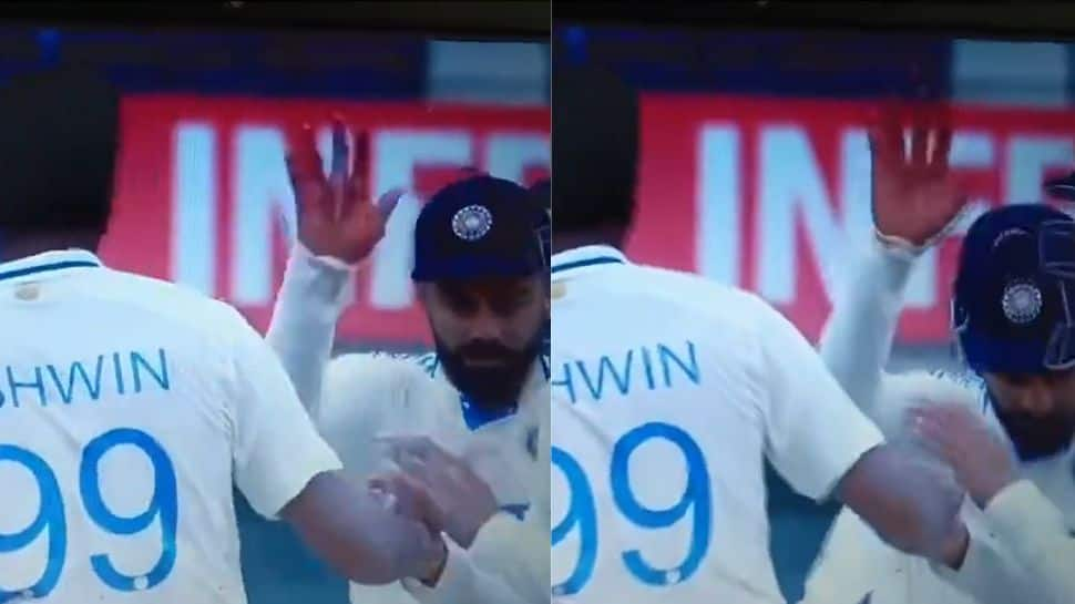 Virat Kohli Bows Down To Ravichandran Ashwin, Video Goes Viral As India Crushes Bangladesh In Chennai- Watch