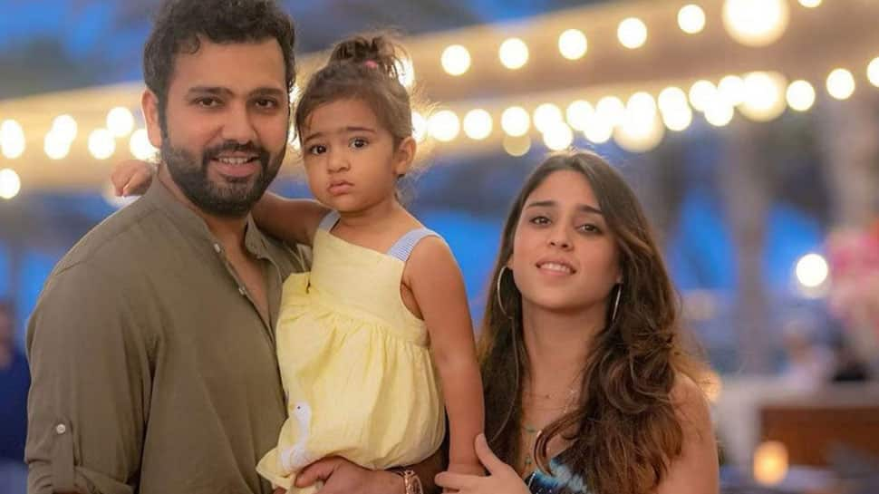 Rohit Sharma And Samaira Sharma