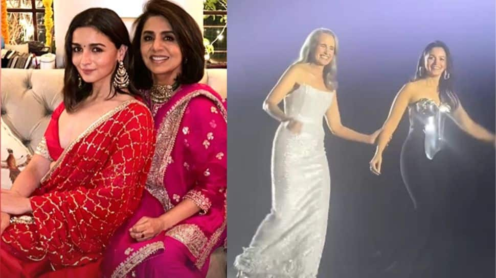 Neetu Kapoor Cheered The Loudest For Alia Bhatt As She Walks The Ramp At Paris Fashion Week