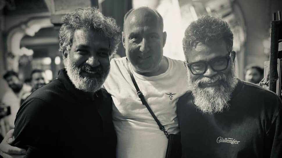 Sukumar And S. S. Rajamouli Unite On The Sets Of 'Pushpa 2: The Rule'