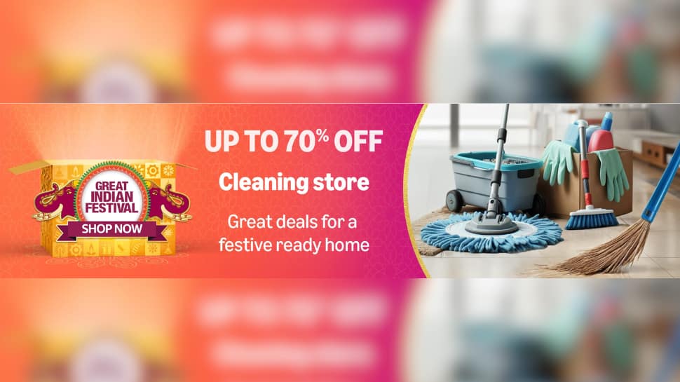 The Great Indian Festival Sale: Up to 70% Off Cleaning Items