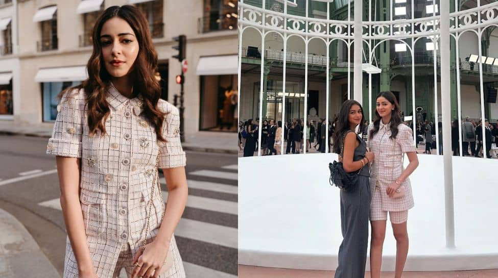 Ananya Panday Dazzles Paris With Her Unmatched Charm