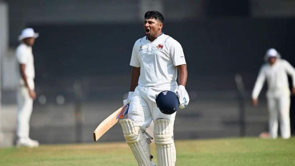 Sarfaraz Khan Smashes Hundred For Mumbai In Irani Cup - Watch His Iconic Celebration