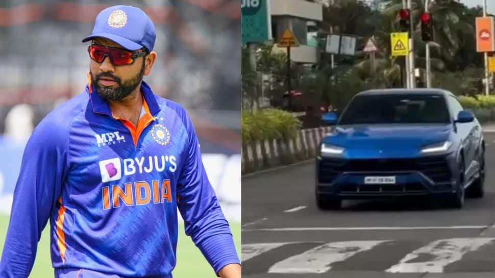 Rohit Sharma Drives His Luxury Lamborghini Urus After Series Win Over Bangladesh, Watch Viral Video