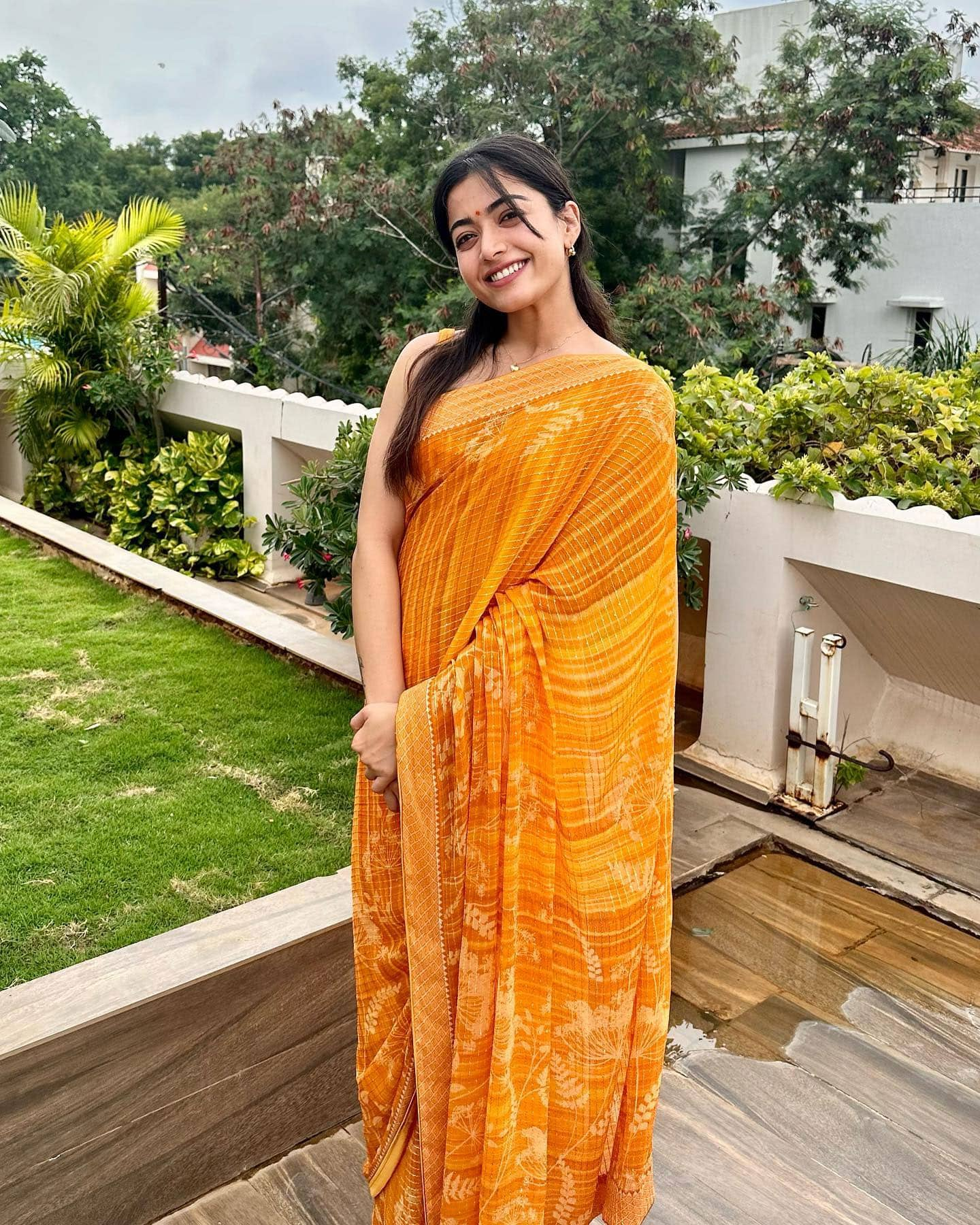 Rashmika In Orange