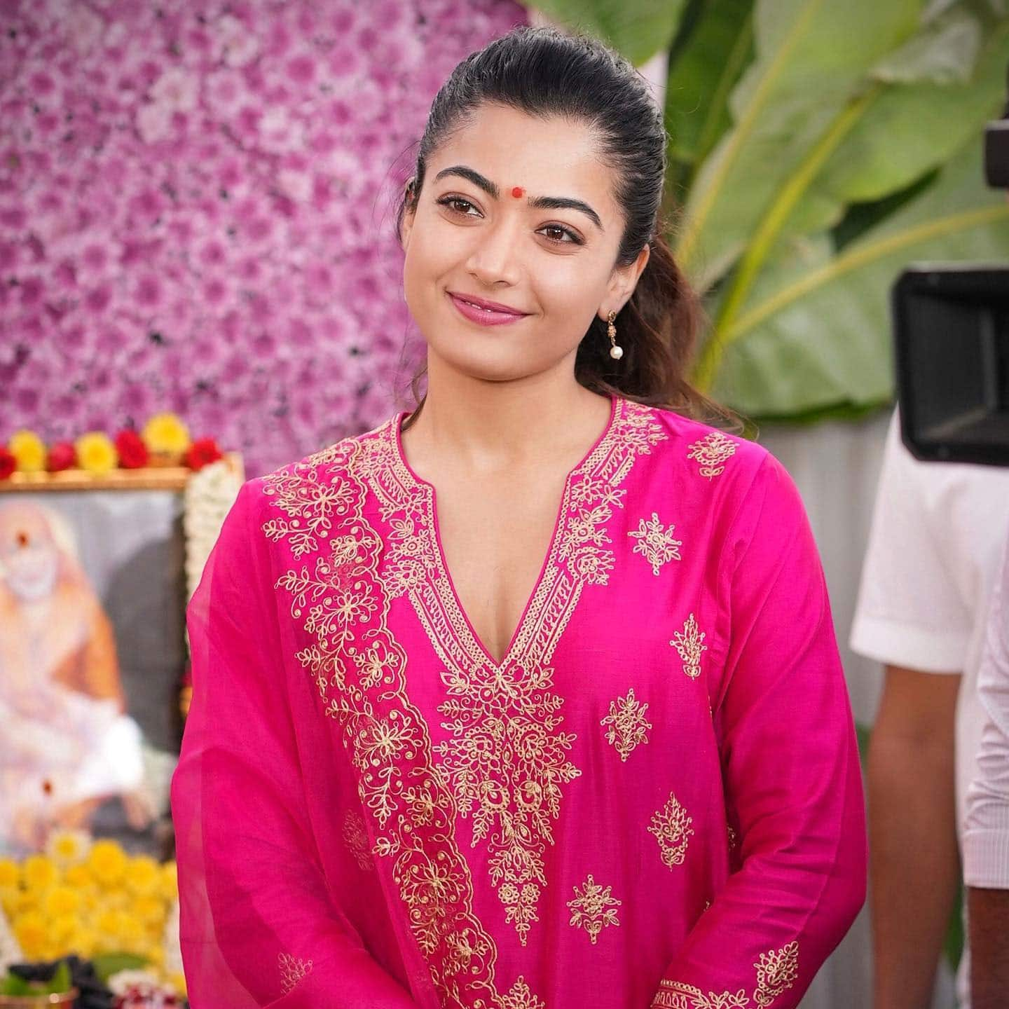 Rashmika In Pink