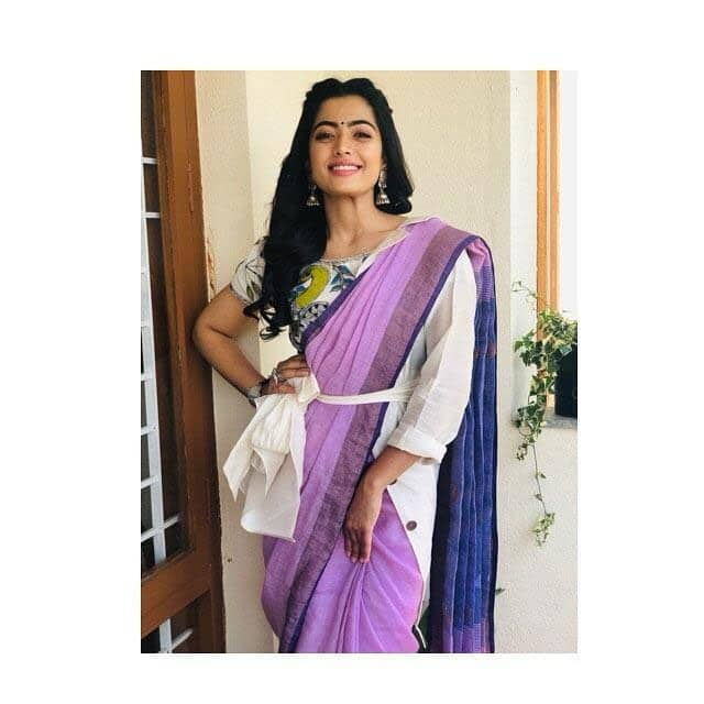 Rashmika In Purple