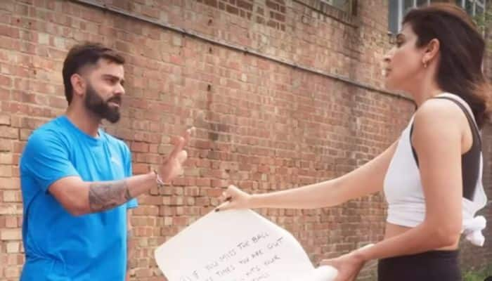 Anushka Sharma's Cricket Rulebook Leaves Virat Kohli Stumped; Lighthearted Moment In A Viral Ad - Watch