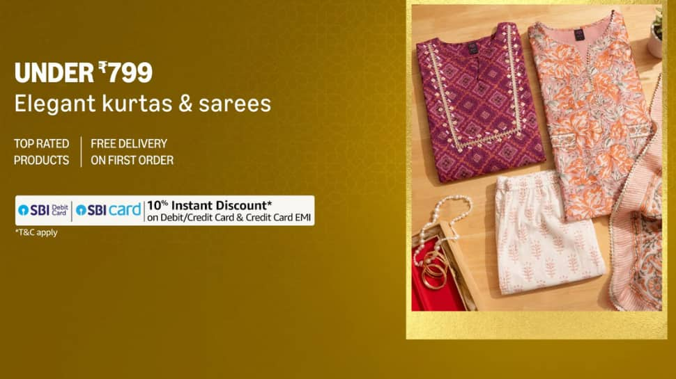 Upgrade Your Ethnic Wear: Elegant Kurtas and Sarees Under Rs.799