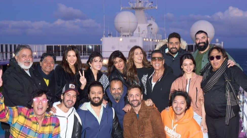 Sajid Nadiadwala's Housefull 5 Cast Shoots On A Luxury Cruise Across Europe