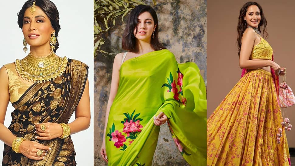 Navratri 2024 DayWise Colour Inspiration These 9 Bollywood Celebs In