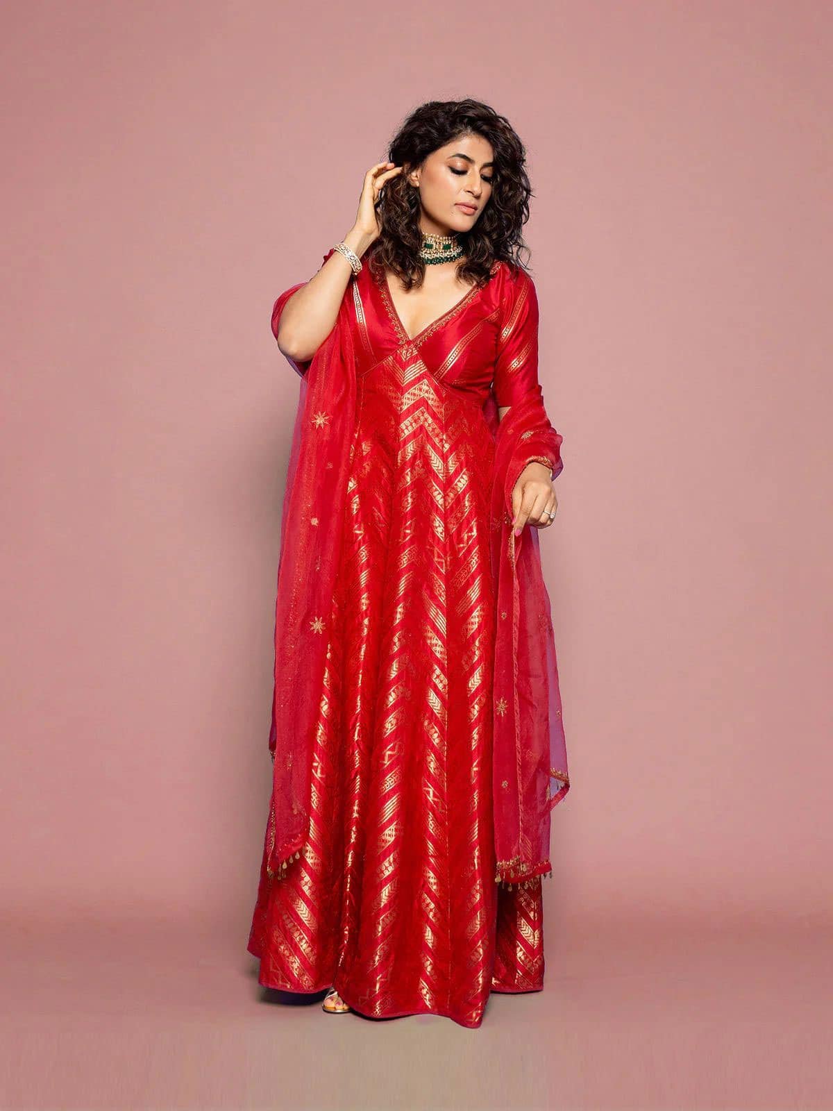 Tahira Kashyap – Bold Red for Day 6 