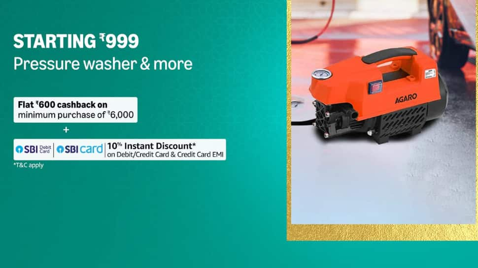 Wash Your Car: Car Washing Accessories Starting from Rs.999