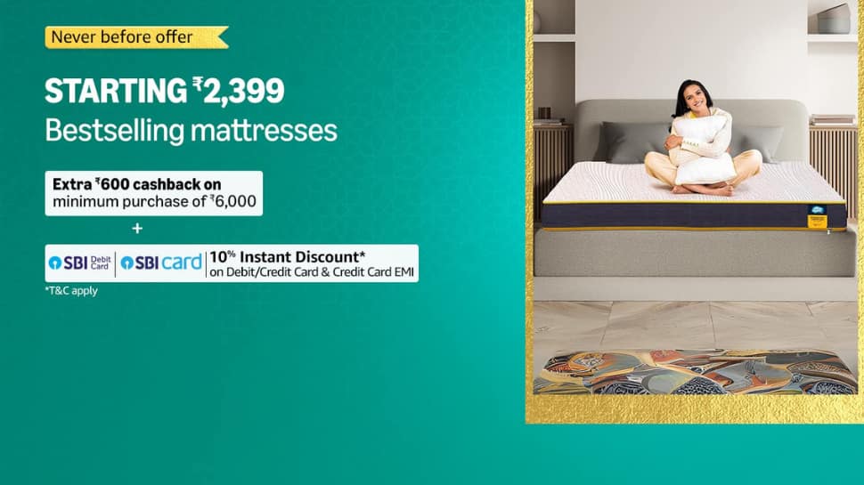 Upgrade Your Sleep: Mattress Starting From Rs.2399