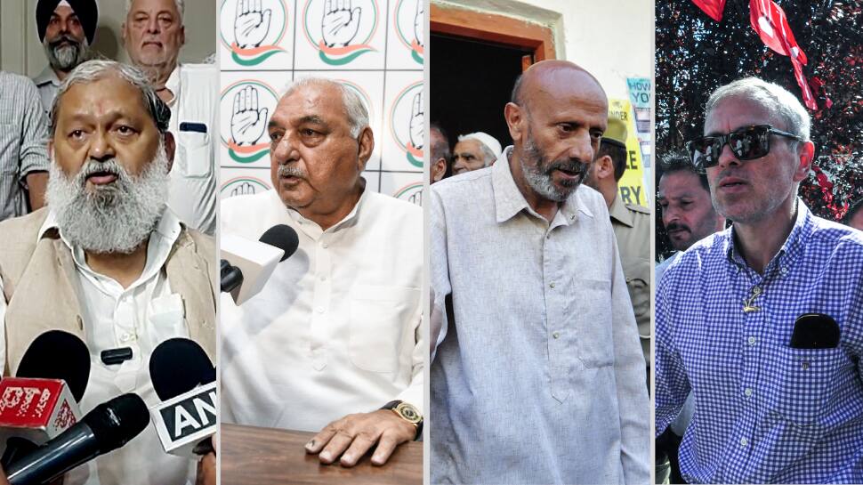 How Haryana, Jammu & Kashmir Leaders Reacted To Exit Poll Trends: Who Said What