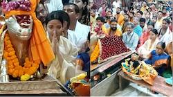 Actress Medha Shankr Offers Prayers At Mahakaleshwar Temple In Ujjain