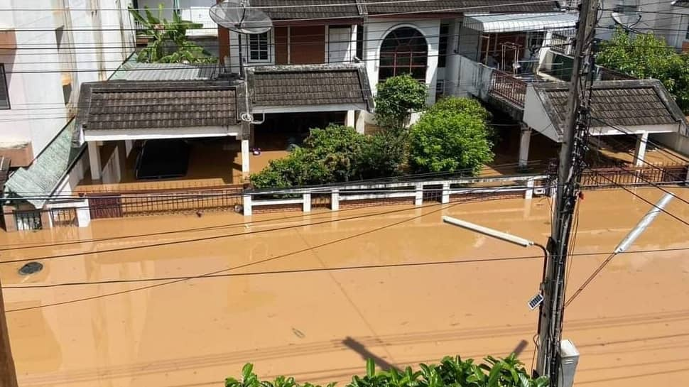 Central Thailand Braces For Inundation As Rain Stops In Flooded Chiang Mai