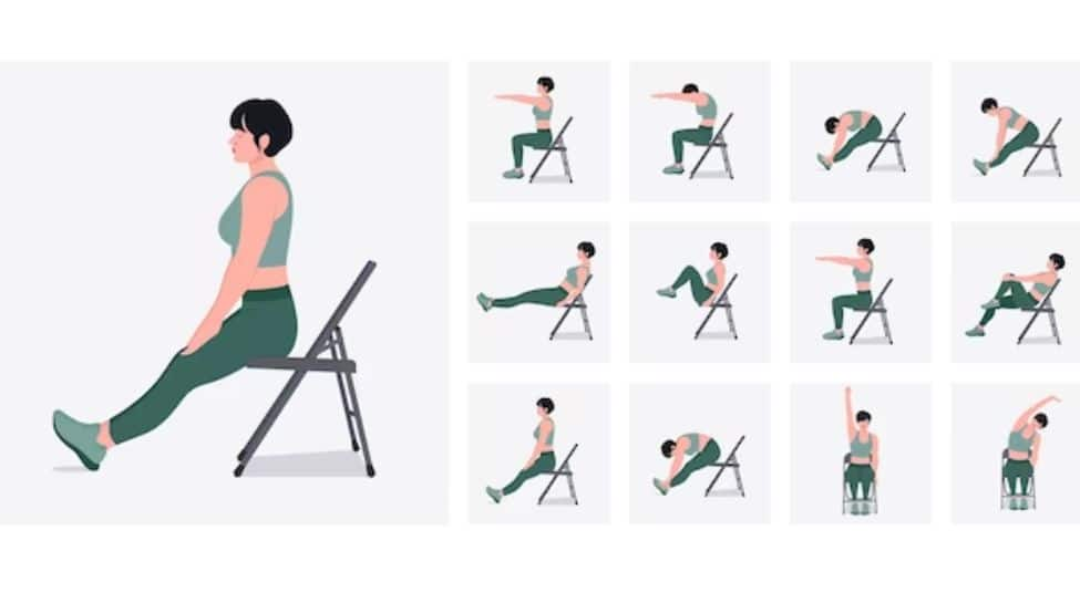 8 Easy Desk Exercises To Burn Belly Fat While Sitting- Check Here