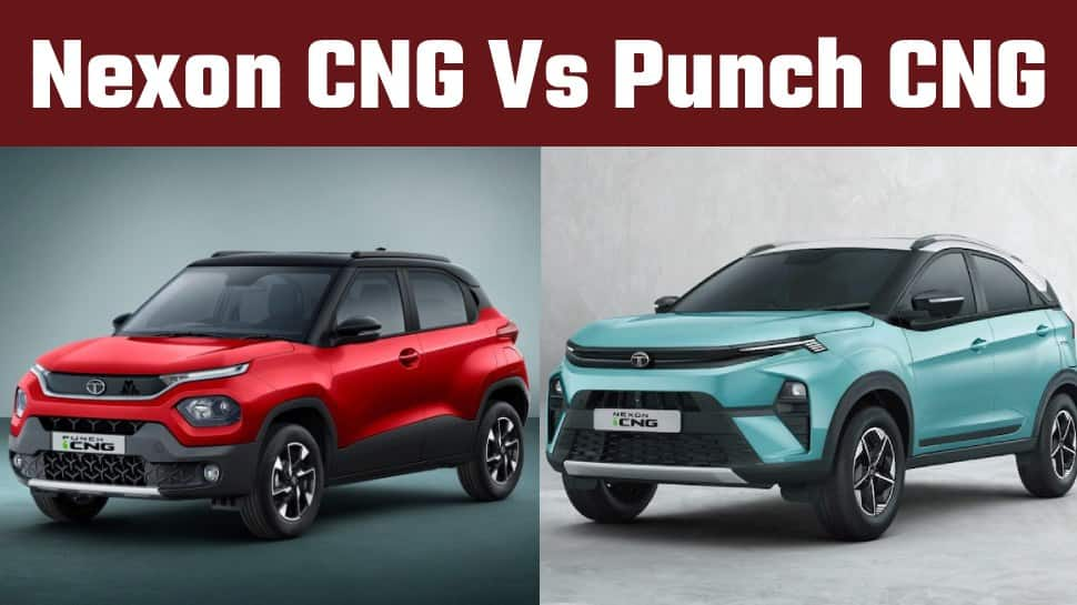 Tata Nexon CNG Vs Tata Punch CNG: Prices, Features, And Specifications