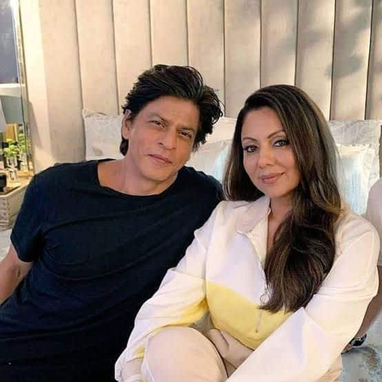 Shah Rukh Khan and Gauri Khan